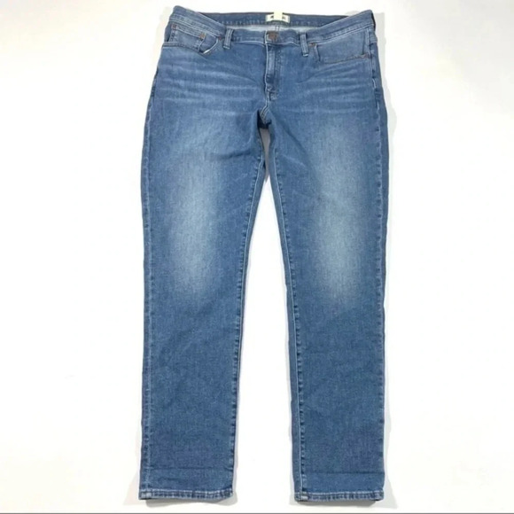 New Madewell Tall Slim Boyjean Mayberry Wash 32T - Picture 2 of 10